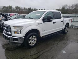 Salvage cars for sale at Exeter, RI auction: 2016 Ford F150 Supercrew