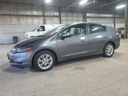 Salvage cars for sale at Des Moines, IA auction: 2010 Honda Insight EX