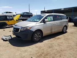 Vehiculos salvage en venta de Copart Colorado Springs, CO: 2016 KIA Sedona LX