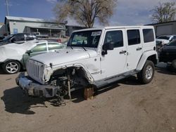 Salvage cars for sale at Albuquerque, NM auction: 2014 Jeep Wrangler Unlimited Sahara