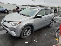 Salvage cars for sale from Copart New Britain, CT: 2018 Toyota Rav4 HV LE