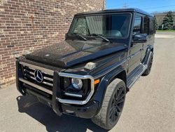 Salvage cars for sale at East Granby, CT auction: 2015 Mercedes-Benz G 550