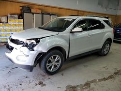 Salvage cars for sale at Kincheloe, MI auction: 2016 Chevrolet Equinox LT