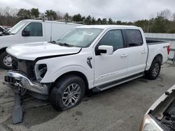 Vehiculos salvage en venta de Copart Exeter, RI: 2022 Ford F150 Supercrew