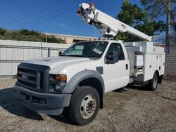 Salvage trucks for sale at Rancho Cucamonga, CA auction: 2008 Ford F450 Super Duty