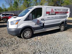 Salvage cars for sale from Copart Waldorf, MD: 2018 Ford Transit T-250