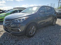 Salvage cars for sale at Wayland, MI auction: 2017 Hyundai Santa FE Sport