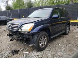Salvage cars for sale from Copart Waldorf, MD: 2008 Lexus GX 470