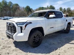 Salvage cars for sale at Mendon, MA auction: 2024 Toyota Tundra Crewmax SR