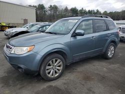 Salvage cars for sale from Copart Exeter, RI: 2011 Subaru Forester Limited