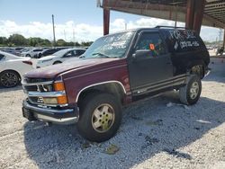 Salvage cars for sale at Homestead, FL auction: 1995 Chevrolet Tahoe K1500