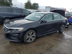 Salvage cars for sale at Moraine, OH auction: 2020 Volkswagen Passat SEL