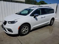 Salvage cars for sale at Ellenwood, GA auction: 2023 Chrysler Pacifica Limited