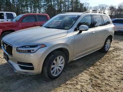 Salvage cars for sale at North Billerica, MA auction: 2016 Volvo XC90 T6