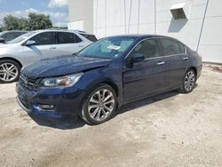 Salvage cars for sale from Copart Apopka, FL: 2014 Honda Accord Sport