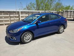 Salvage cars for sale at Anthony, TX auction: 2019 Hyundai Accent SE