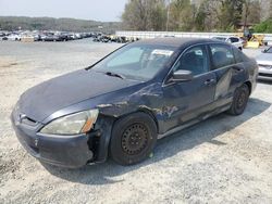 Salvage cars for sale from Copart Concord, NC: 2005 Honda Accord LX