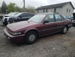Salvage cars for sale at York Haven, PA auction: 1988 Honda Accord LX