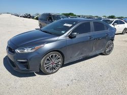 Salvage cars for sale at San Antonio, TX auction: 2020 KIA Forte GT