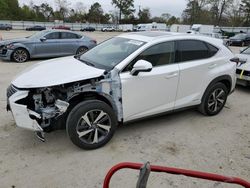Salvage cars for sale from Copart Hampton, VA: 2021 Lexus NX 300H Base