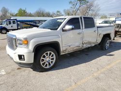 Salvage cars for sale at Wichita, KS auction: 2015 GMC Sierra K1500 Denali