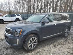 Salvage cars for sale from Copart Candia, NH: 2020 KIA Telluride S