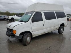 Salvage cars for sale from Copart Lebanon, TN: 2004 Ford Econoline E250 Van