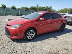 Salvage cars for sale from Copart Riverview, FL: 2019 Toyota Corolla L