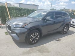 Salvage cars for sale from Copart Orlando, FL: 2020 Toyota Highlander XLE