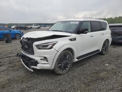 Salvage cars for sale at Spartanburg, SC auction: 2021 Infiniti QX80 Luxe