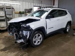 Salvage cars for sale from Copart Elgin, IL: 2023 Jeep Compass Latitude