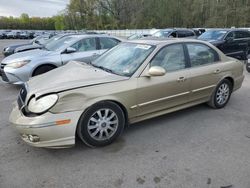 Salvage cars for sale at Glassboro, NJ auction: 2004 Hyundai Sonata GLS