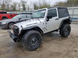 Salvage cars for sale from Copart Ellwood City, PA: 2008 Jeep Wrangler X