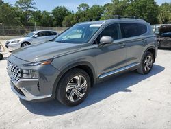 Salvage cars for sale at Fort Pierce, FL auction: 2022 Hyundai Santa FE SEL