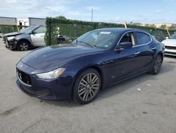 Salvage cars for sale at Orlando, FL auction: 2016 Maserati Ghibli S