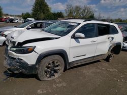 Jeep salvage cars for sale: 2020 Jeep Cherokee Latitude