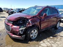 Salvage cars for sale at Woodhaven, MI auction: 2017 Chevrolet Trax 1LT