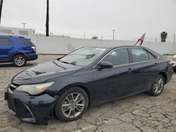 Salvage cars for sale at Van Nuys, CA auction: 2016 Toyota Camry LE