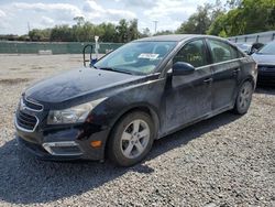 Salvage cars for sale from Copart Riverview, FL: 2015 Chevrolet Cruze LT