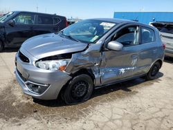 Salvage cars for sale at Woodhaven, MI auction: 2019 Mitsubishi Mirage ES