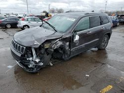 Salvage cars for sale at Woodhaven, MI auction: 2020 Jeep Grand Cherokee Limited