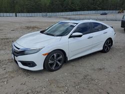 Salvage cars for sale at Gainesville, GA auction: 2016 Honda Civic Touring