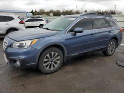 Subaru Vehiculos salvage en venta: 2015 Subaru Outback 2.5I Limited