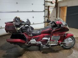 Salvage motorcycles for sale at Columbia Station, OH auction: 1996 Honda GL1500 SE12