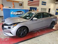 Salvage cars for sale from Copart Angola, NY: 2021 Hyundai Elantra SEL