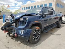 Salvage cars for sale at Littleton, CO auction: 2020 GMC Sierra K2500 AT4