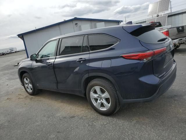 2021 Toyota Highlander Hybrid LE