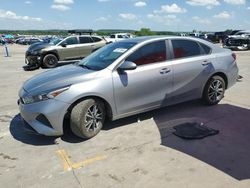 Salvage cars for sale at Grand Prairie, TX auction: 2022 KIA Forte FE