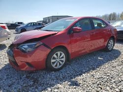 2014 Toyota Corolla L en venta en Wayland, MI
