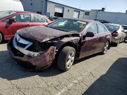 Salvage cars for sale at Vallejo, CA auction: 2009 Acura TSX